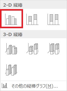 グラフメニュー
