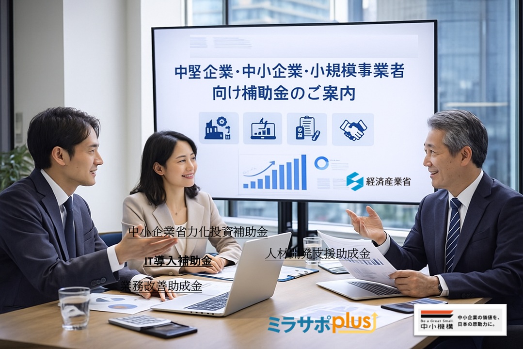 中小企業への補助金等
